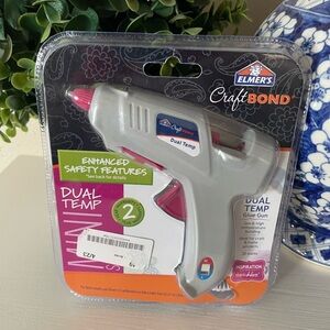 Elmer's Craft Bond Mini Glue Gun Dual Temp Multicolor Hot Glue Gun Low/High Temp